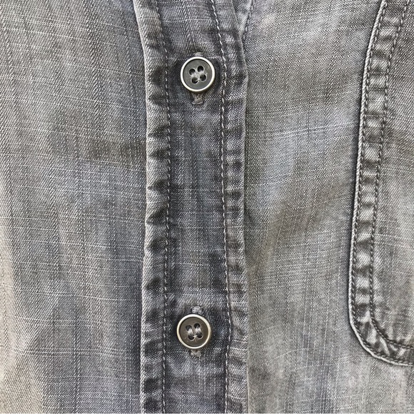💙Cloth & Stone Light Grey Chambray Shirt - Picture 9 of 12
